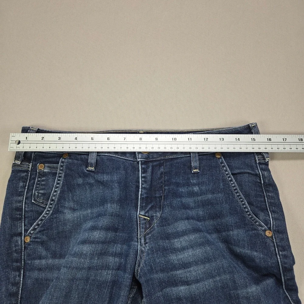 True Religion Women's Stella Skinny Jeans Blue Wash Size 29 Made in USA - Picture 10 of 12